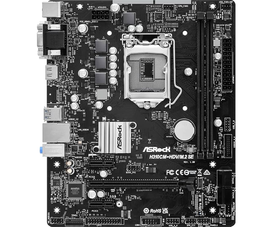 CPU core i5 9400f ASRock H310CM-HDV/M.2 ASRock > H310CM-HDV/M.2